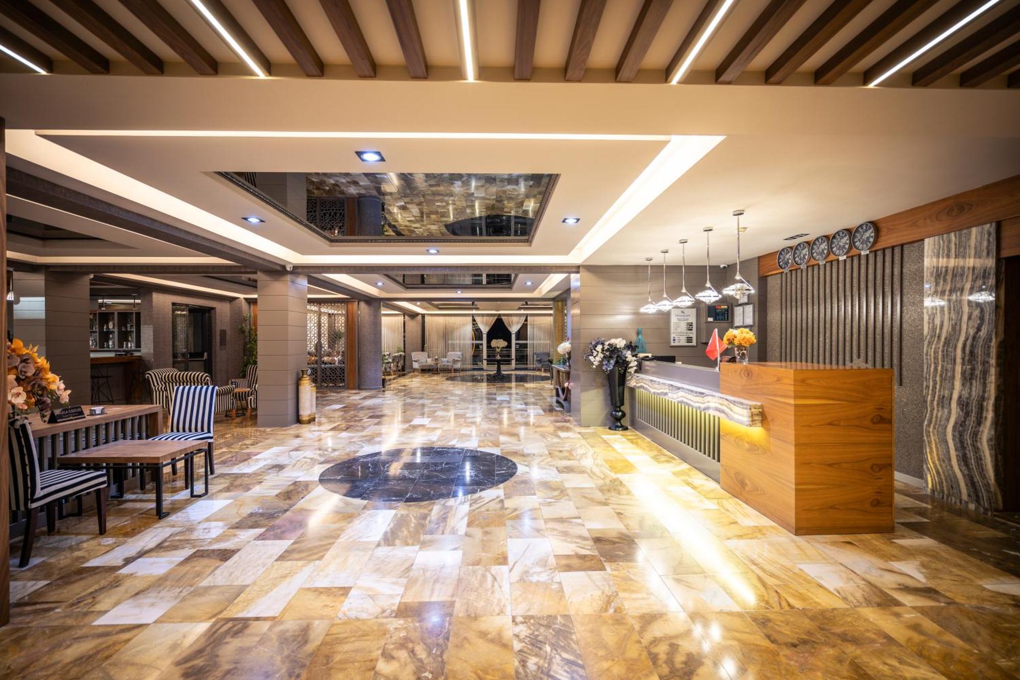 פמוקלה Hierapark Thermal & Spa Hotel מראה חיצוני תמונה